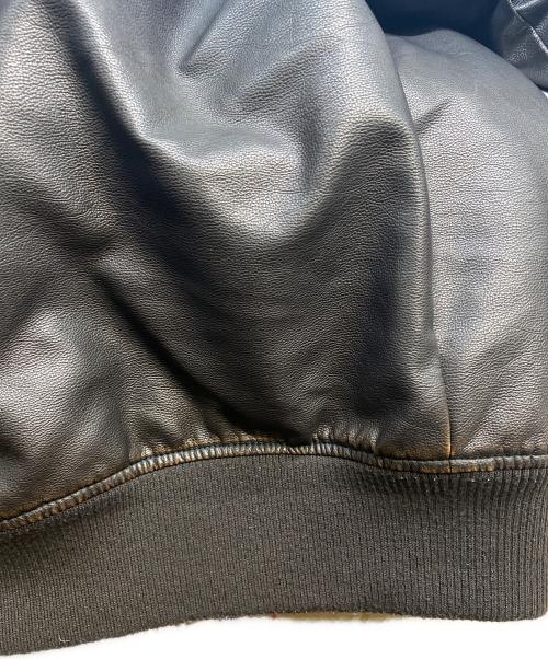 SAVOY CLOTHING（サヴォイ クロージング）SAVOY CLOTHING (サヴォイ クロージング) vegan leather jacket ブラウン サイズ:FREEの古着・服飾アイテム