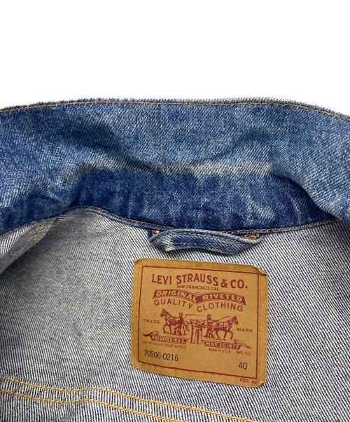 LEVI'S（リーバイス）LEVI'S (リーバイス) 90's 70506 DENIM JACKET インディゴ サイズ:40の古着・服飾アイテム