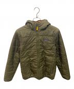 Patagoniaパタゴニア）の古着「キッズ・リバーシブル・レディ・フレディ・フーディ」｜グリーン