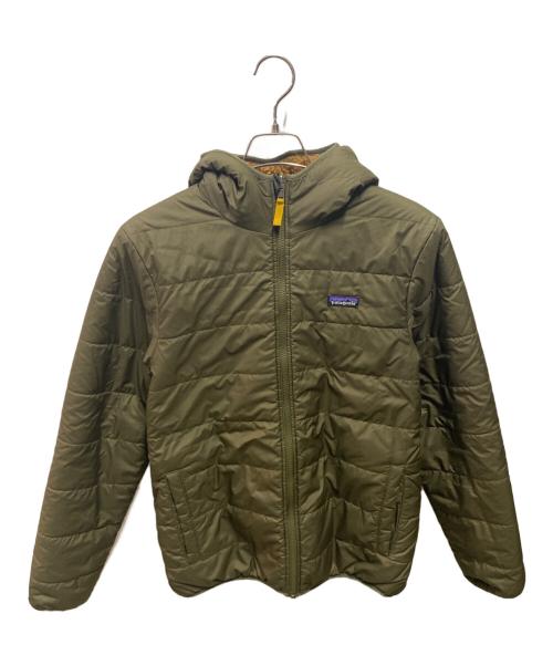 Patagonia（パタゴニア）Patagonia (パタゴニア) キッズ・リバーシブル・レディ・フレディ・フーディ グリーン サイズ:XXLの古着・服飾アイテム
