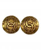 CHANELシャネル）の古着「ヴィンテージココマークイヤリング」｜ゴールド