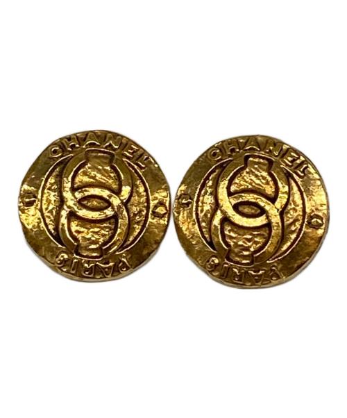 CHANEL（シャネル）CHANEL (シャネル) ヴィンテージココマークイヤリング ゴールドの古着・服飾アイテム