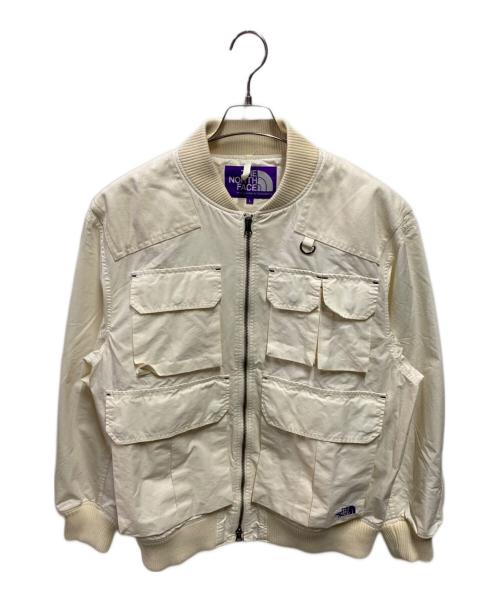 THE NORTHFACE PURPLELABEL（ザ・ノースフェイス パープルレーベル）THE NORTHFACE PURPLELABEL (ザ・ノースフェイス パープルレーベル) Stroll Field Jacket アイボリー サイズ:Lの古着・服飾アイテム