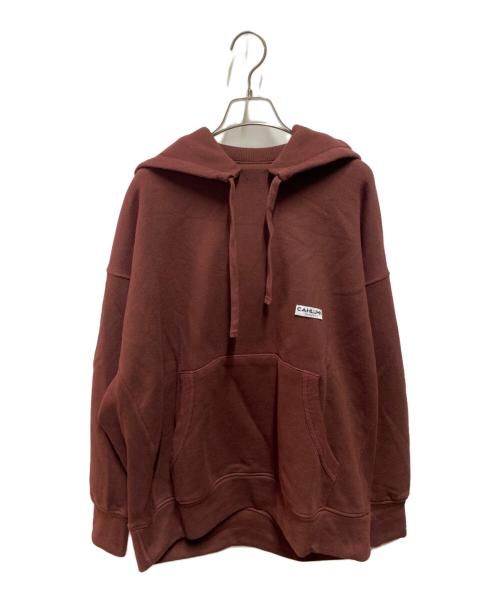 CAHLUMN（カウラム）CAHLUMN (カウラム) パーカー レッド サイズ:Ｌの古着・服飾アイテム