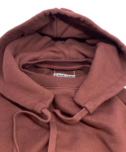 CAHLUMN（カウラム）CAHLUMN (カウラム) パーカー レッド サイズ:Ｌの古着・服飾アイテム