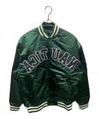 NAUTICAノーティカ）の古着「スタジャン」｜グリーン