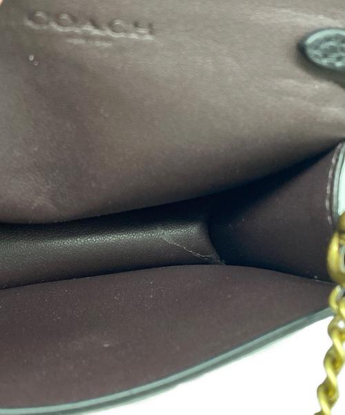 COACH（コーチ）COACH (コーチ) HALF FLAP CARD CASE ブラックの古着・服飾アイテム