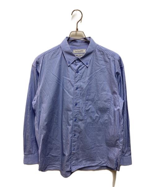 UNIVERSAL PRODUCTS.（ユニバーサルプロダクツ）UNIVERSAL PRODUCTS. (ユニバーサルプロダクツ) T.M. BUTTON DOWN SHIRT ブルー サイズ:3の古着・服飾アイテム