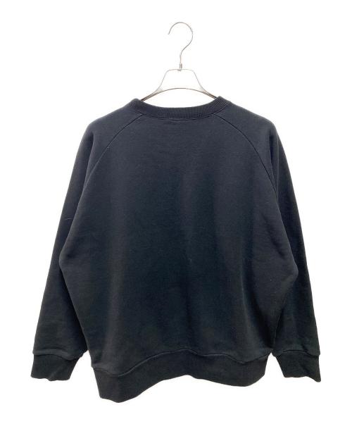 FreshService（フレッシュサービス）FreshService (フレッシュサービス) VIBTEX for FreshService SWEAT CREW NECK PULLOVER ブラック サイズ:Mの古着・服飾アイテム