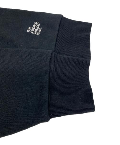 FreshService（フレッシュサービス）FreshService (フレッシュサービス) VIBTEX for FreshService SWEAT CREW NECK PULLOVER ブラック サイズ:Mの古着・服飾アイテム