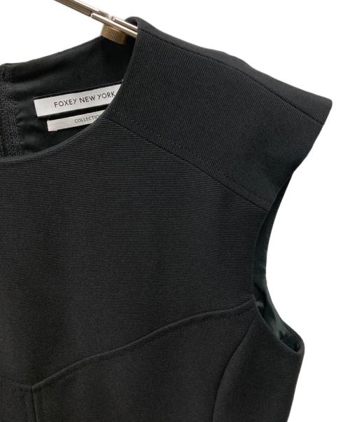 FOXEY NEWYORK（フォクシーニューヨーク）FOXEY NEWYORK (フォクシーニューヨーク) ワンピース ブラック サイズ:38の古着・服飾アイテム