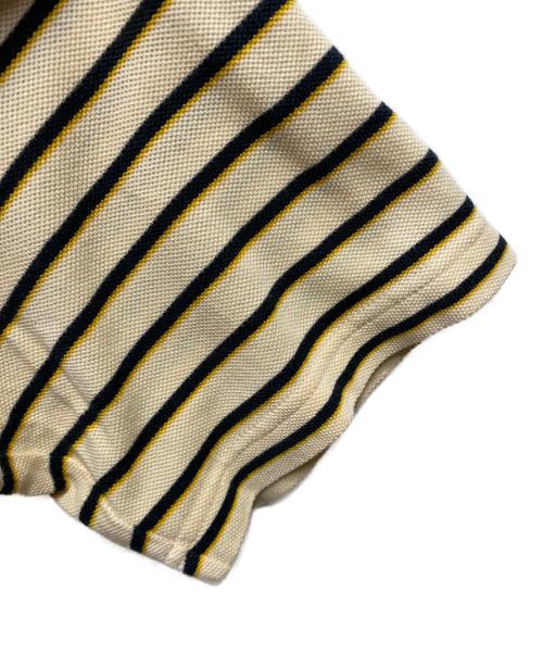 COMME des GARCONS HOMME（コムデギャルソン オム）COMME des GARCONS HOMME (コムデギャルソン オム) ボーダーポロシャツ イエロー サイズ:Mの古着・服飾アイテム