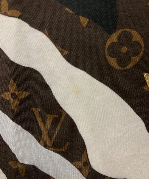 LOUIS VUITTON（ルイ ヴィトン）LOUIS VUITTON (ルイ ヴィトン) モノグラムプリントTシャツ RW201B XCN FITS12 ブラウン サイズ:Sの古着・服飾アイテム