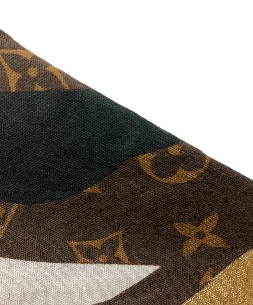 LOUIS VUITTON（ルイ ヴィトン）LOUIS VUITTON (ルイ ヴィトン) モノグラムプリントTシャツ RW201B XCN FITS12 ブラウン サイズ:Sの古着・服飾アイテム