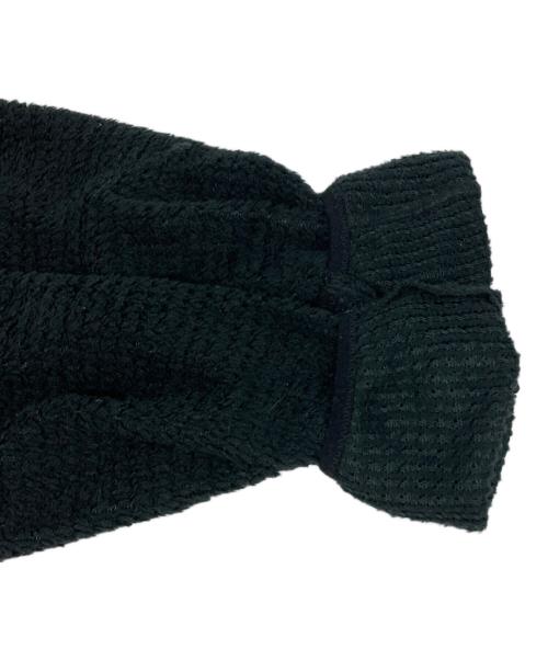 senchi designs（センチデザイン）senchi designs (センチデザイン) HOODIE W/ HALF ZIP ブラック サイズ:Ｍの古着・服飾アイテム