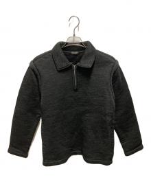 COMME des GARCONS HOMME PLUS（コムデギャルソンオムプリュス）の古着「ハーフジップスウェット」｜グレー