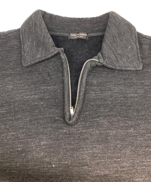COMME des GARCONS HOMME PLUS（コムデギャルソンオムプリュス）COMME des GARCONS HOMME PLUS (コムデギャルソンオムプリュス) ハーフジップスウェット グレー サイズ:サイズ詳細参照の古着・服飾アイテム