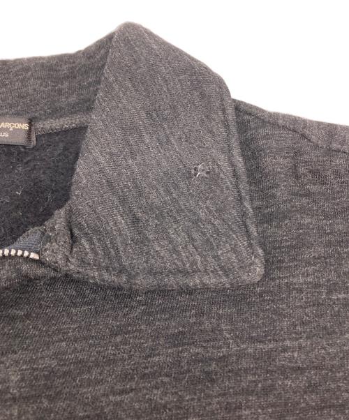 COMME des GARCONS HOMME PLUS（コムデギャルソンオムプリュス）COMME des GARCONS HOMME PLUS (コムデギャルソンオムプリュス) ハーフジップスウェット グレー サイズ:サイズ詳細参照の古着・服飾アイテム