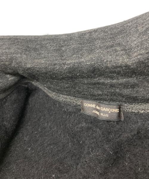 COMME des GARCONS HOMME PLUS（コムデギャルソンオムプリュス）COMME des GARCONS HOMME PLUS (コムデギャルソンオムプリュス) ハーフジップスウェット グレー サイズ:サイズ詳細参照の古着・服飾アイテム