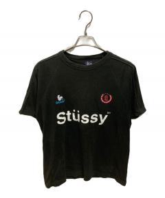中古・古着通販】stussy (ステューシー) プリントTシャツ ブラック