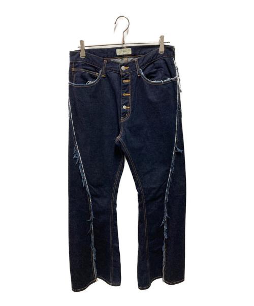 jieda（ジエダ）jieda (ジエダ) BOOTS CUT SLIM DENIM インディゴ サイズ:2の古着・服飾アイテム