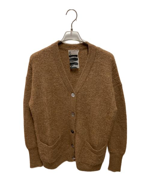 CHAOS（カオス）CHAOS (カオス) アルパカメルマカーディガン ブラウン サイズ:FREEの古着・服飾アイテム