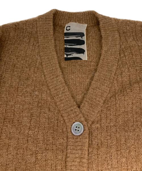 CHAOS（カオス）CHAOS (カオス) アルパカメルマカーディガン ブラウン サイズ:FREEの古着・服飾アイテム