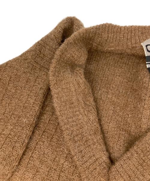 CHAOS（カオス）CHAOS (カオス) アルパカメルマカーディガン ブラウン サイズ:FREEの古着・服飾アイテム