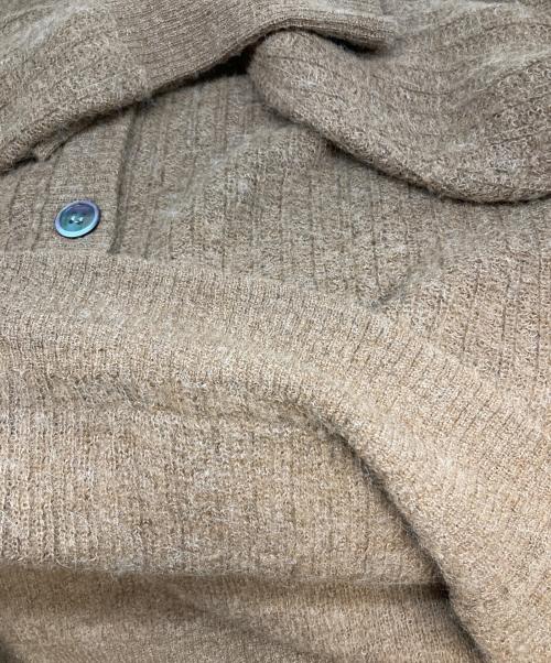 CHAOS（カオス）CHAOS (カオス) アルパカメルマカーディガン ブラウン サイズ:FREEの古着・服飾アイテム