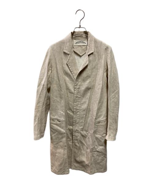 ARTS&SCIENCE（アーツアンドサイエンス）ARTS&SCIENCE (アーツアンドサイエンス) 5Bリネンコート ベージュ サイズ:1の古着・服飾アイテム