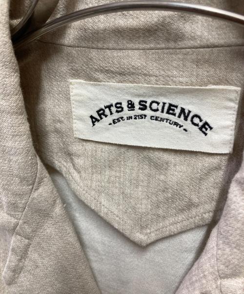 ARTS&SCIENCE（アーツアンドサイエンス）ARTS&SCIENCE (アーツアンドサイエンス) 5Bリネンコート ベージュ サイズ:1の古着・服飾アイテム