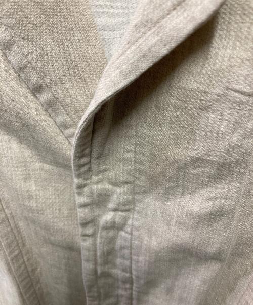 ARTS&SCIENCE（アーツアンドサイエンス）ARTS&SCIENCE (アーツアンドサイエンス) 5Bリネンコート ベージュ サイズ:1の古着・服飾アイテム