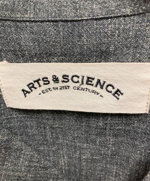 ARTS&SCIENCE（アーツアンドサイエンス）ARTS&SCIENCE (アーツアンドサイエンス) リネンシングルコート グレー サイズ:1の古着・服飾アイテム
