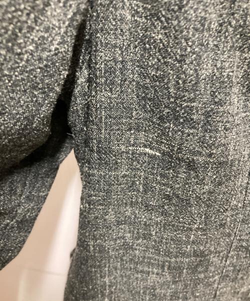 ARTS&SCIENCE（アーツアンドサイエンス）ARTS&SCIENCE (アーツアンドサイエンス) リネンシングルコート グレー サイズ:1の古着・服飾アイテム