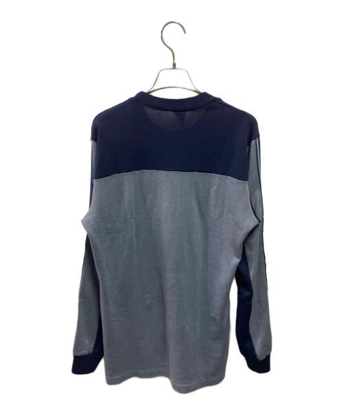 adidas（アディダス）adidas (アディダス) 70sトレフォイルタグセーター ネイビー サイズ:サイズ詳細参照の古着・服飾アイテム