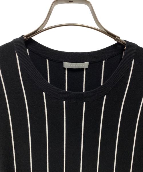 theory luxe（セオリーリュクス）theory luxe (セオリーリュクス) ノースリーブニットワンピース ブラック サイズ:40の古着・服飾アイテム