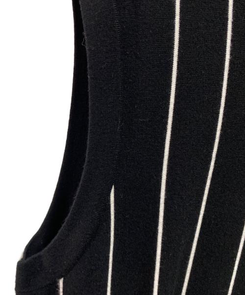 theory luxe（セオリーリュクス）theory luxe (セオリーリュクス) ノースリーブニットワンピース ブラック サイズ:40の古着・服飾アイテム