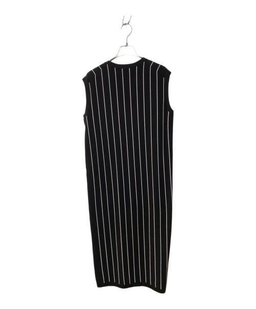 theory luxe（セオリーリュクス）theory luxe (セオリーリュクス) ノースリーブニットワンピース ブラック サイズ:40の古着・服飾アイテム