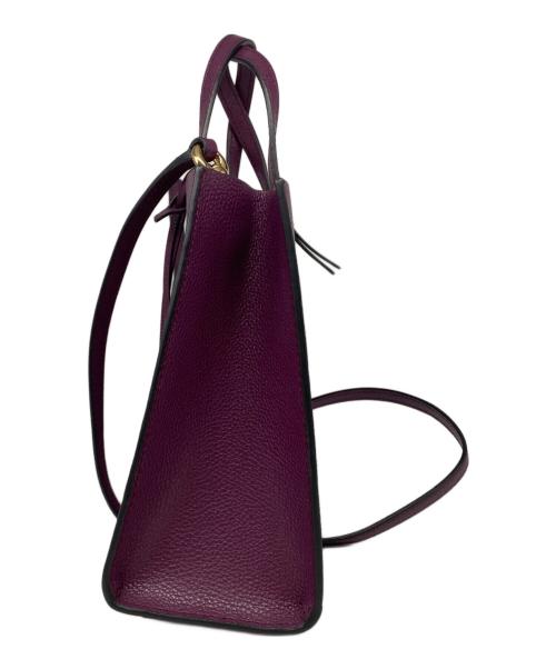 MARC JACOBS（マークジェイコブズ）MARC JACOBS (マークジェイコブズ) THE GRIND MINI TOTE BAG パープルの古着・服飾アイテム