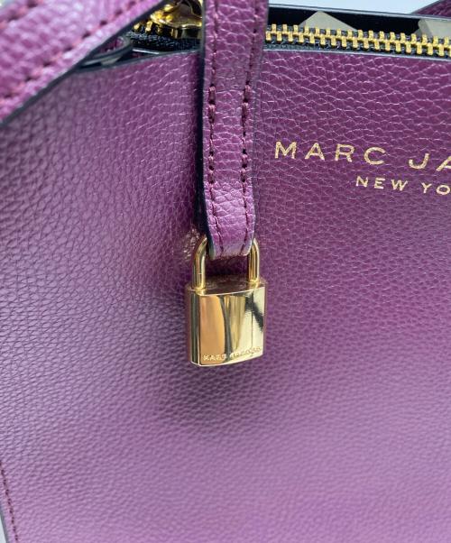 MARC JACOBS（マークジェイコブズ）MARC JACOBS (マークジェイコブズ) THE GRIND MINI TOTE BAG パープルの古着・服飾アイテム