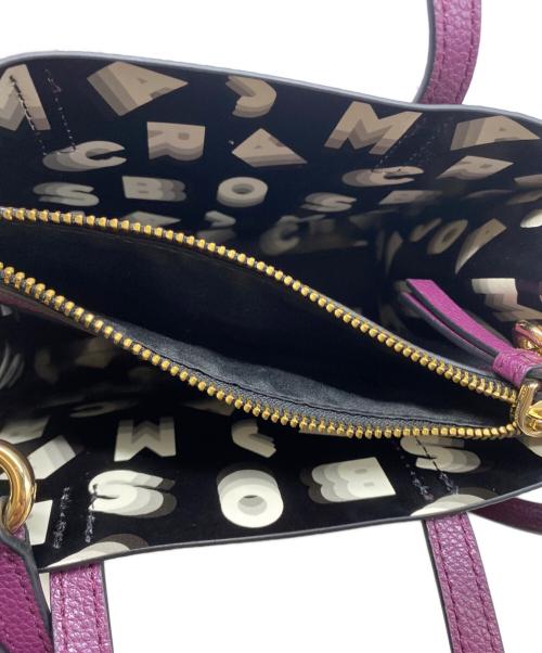 MARC JACOBS（マークジェイコブズ）MARC JACOBS (マークジェイコブズ) THE GRIND MINI TOTE BAG パープルの古着・服飾アイテム