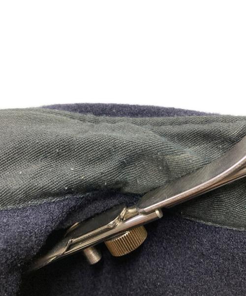 BEMIDJI WOOLEN MILLS（ベミジウーレンミルズ）BEMIDJI WOOLEN MILLS (ベミジウーレンミルズ) ウールフーデッドジャケット ネイビー サイズ:Ｍの古着・服飾アイテム