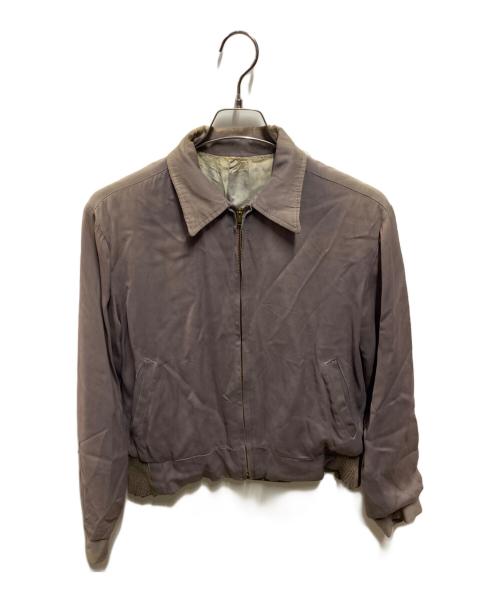 USED（ユーズド）USED (ユーズド) ギャバジンジャケット ベージュ サイズ:サイズ詳細参照の古着・服飾アイテム