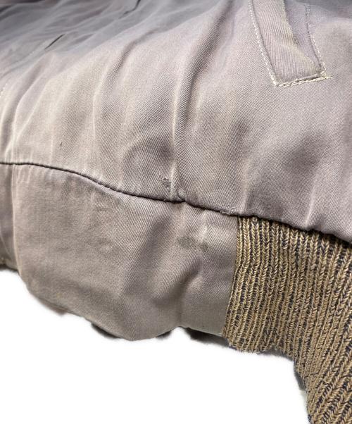 USED（ユーズド）USED (ユーズド) ギャバジンジャケット ベージュ サイズ:サイズ詳細参照の古着・服飾アイテム