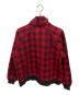 L.L.Bean (エルエルビーン) 80’ｓチェックウールブルゾン レッド サイズ:M：12000円