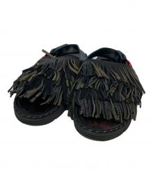 JUCO.（ジュコ）の古着「くせっ毛サンダル」｜ブラック