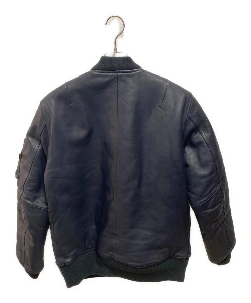ALPHA（アルファ）ALPHA (アルファ) uniform experiment (ユニフォームエクスペリメント) MA-1ジャケット ネイビー サイズ:XLの古着・服飾アイテム