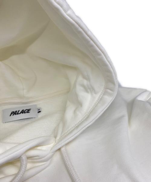 PALACE（パレス）PALACE (パレス) P-Flames Hood ホワイト サイズ:Ｍの古着・服飾アイテム