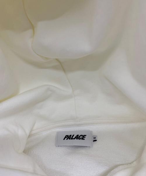 PALACE（パレス）PALACE (パレス) P-Flames Hood ホワイト サイズ:Ｍの古着・服飾アイテム