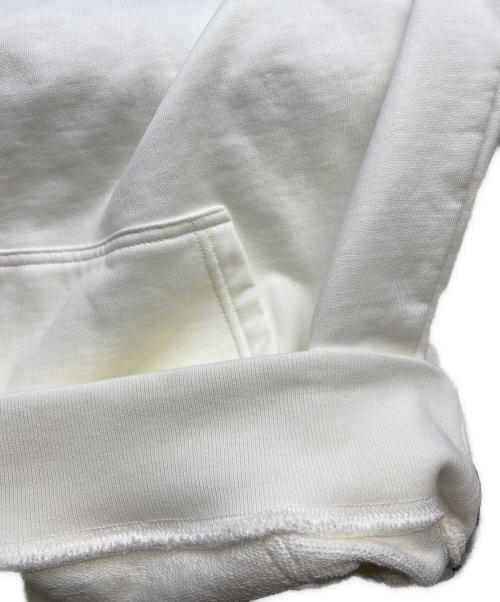 PALACE（パレス）PALACE (パレス) P-Flames Hood ホワイト サイズ:Ｍの古着・服飾アイテム